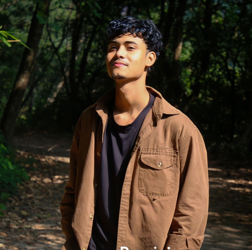 Student Gokarna Chaudhary