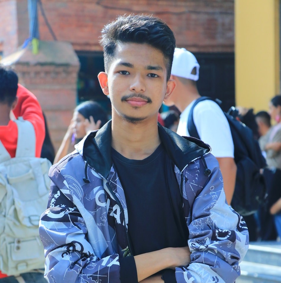 Student Rakesh Shrestha